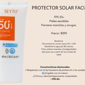 Protector Solar Facial FPS 50+