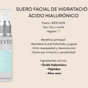 Suero Facial de Hidratación Ácido Hialurónico