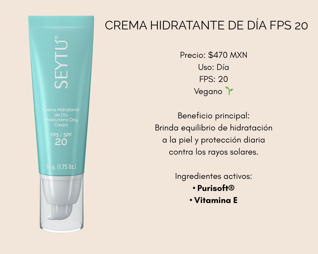Crema Hidratante de Día FPS 20