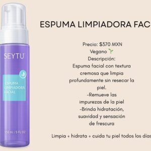 Espuma Limpiadora Facial