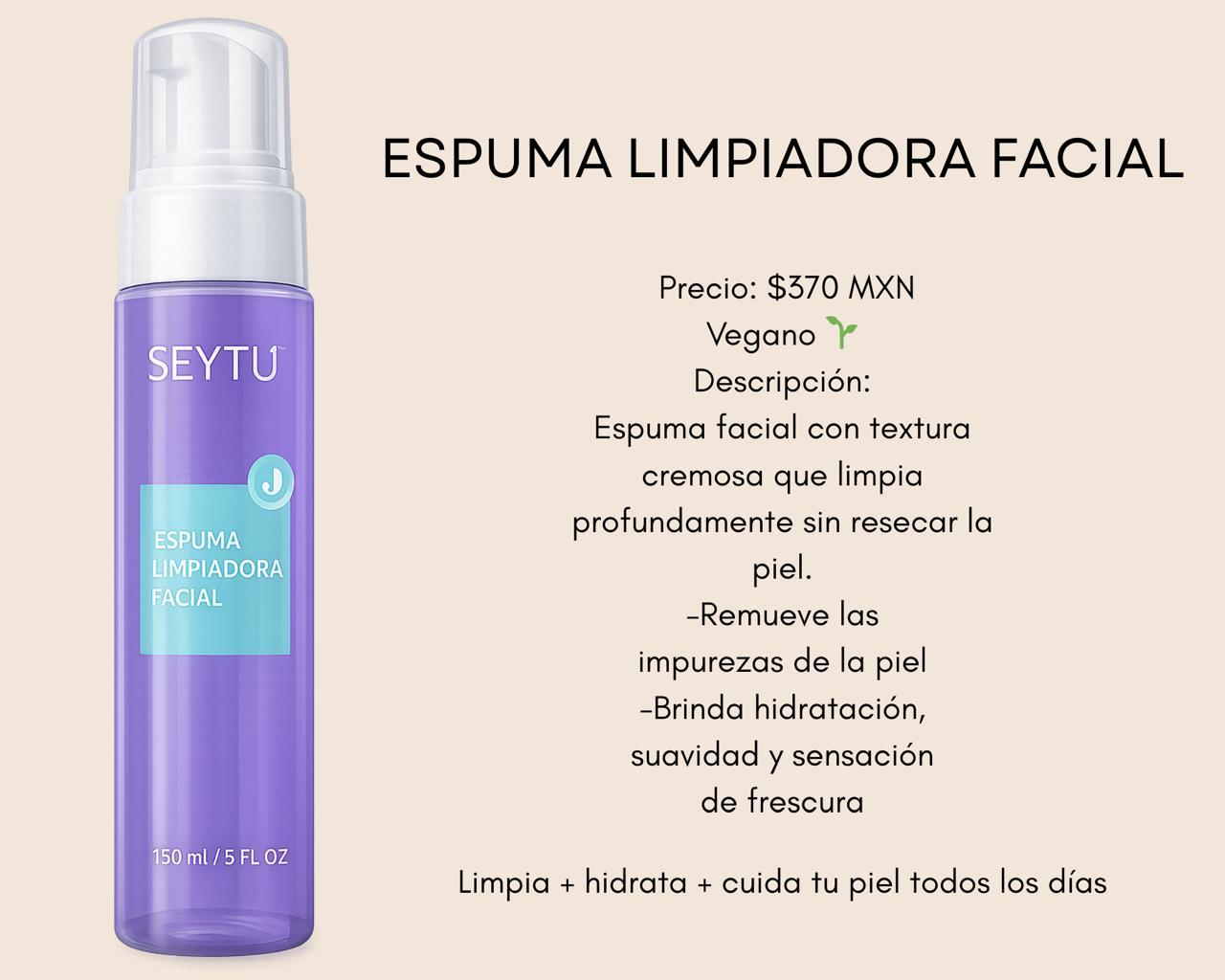 Espuma Limpiadora Facial